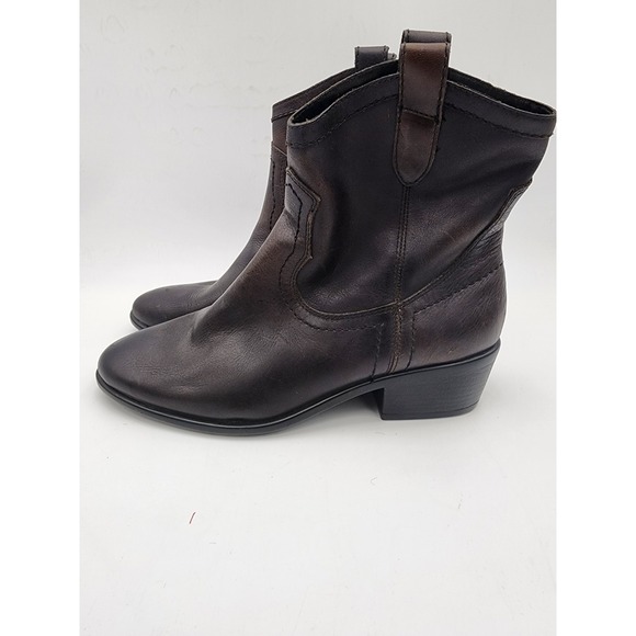 AEROSOLES Shoes - Aerosoles Women's Boots Western Style Brown Leather Size 8M